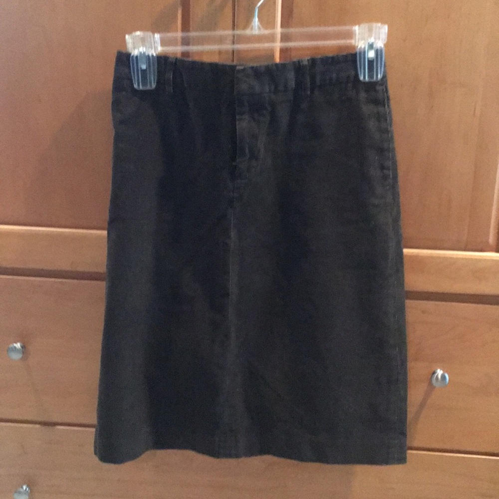 Banana Republic Brown Corduroy skirt